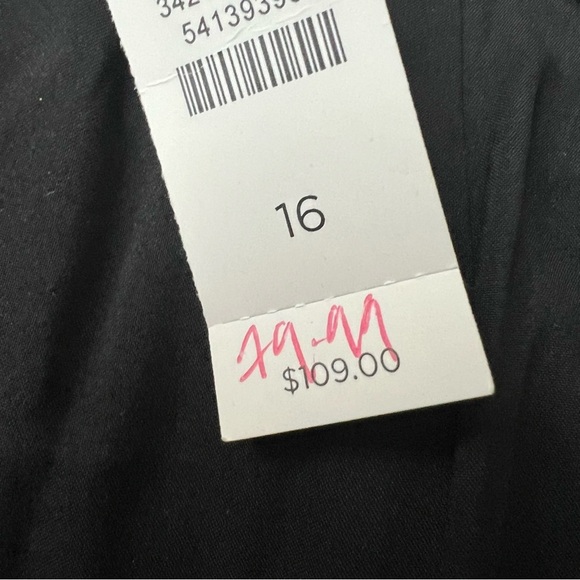 NWT Talbots Newport Houndstooth Trouser Pants Wool 16 Academia Professional - Picture 13 of 15